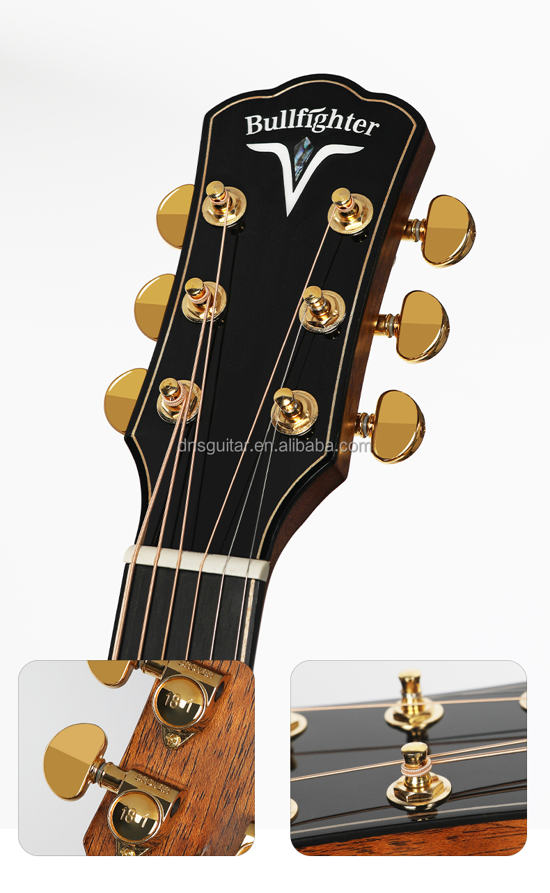 D8A Solid body acoustic guitar
