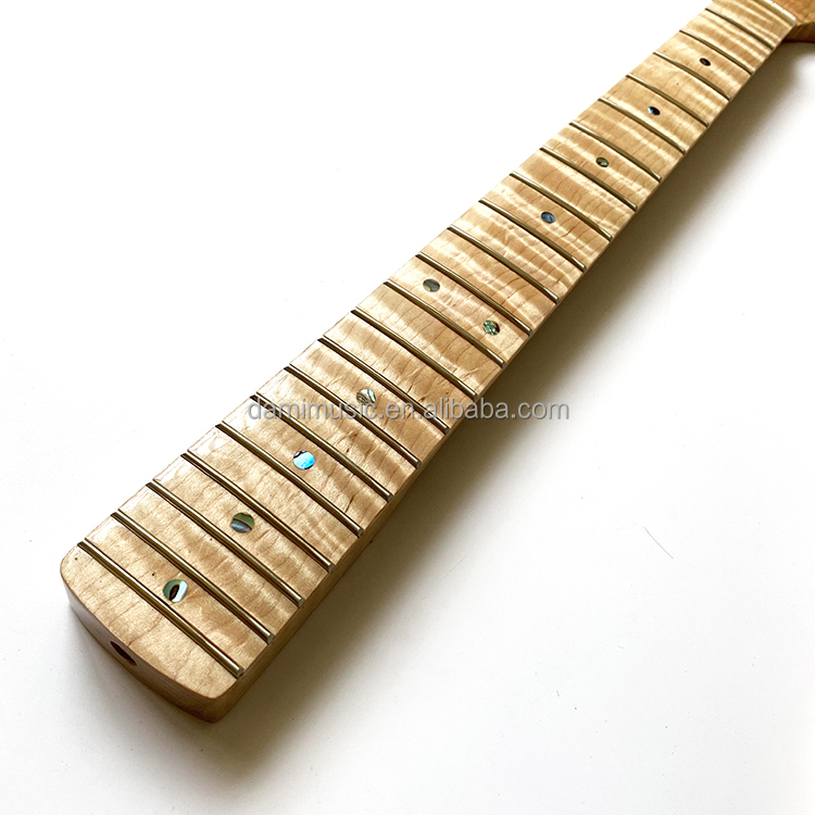 Flame Maple Neck View 4