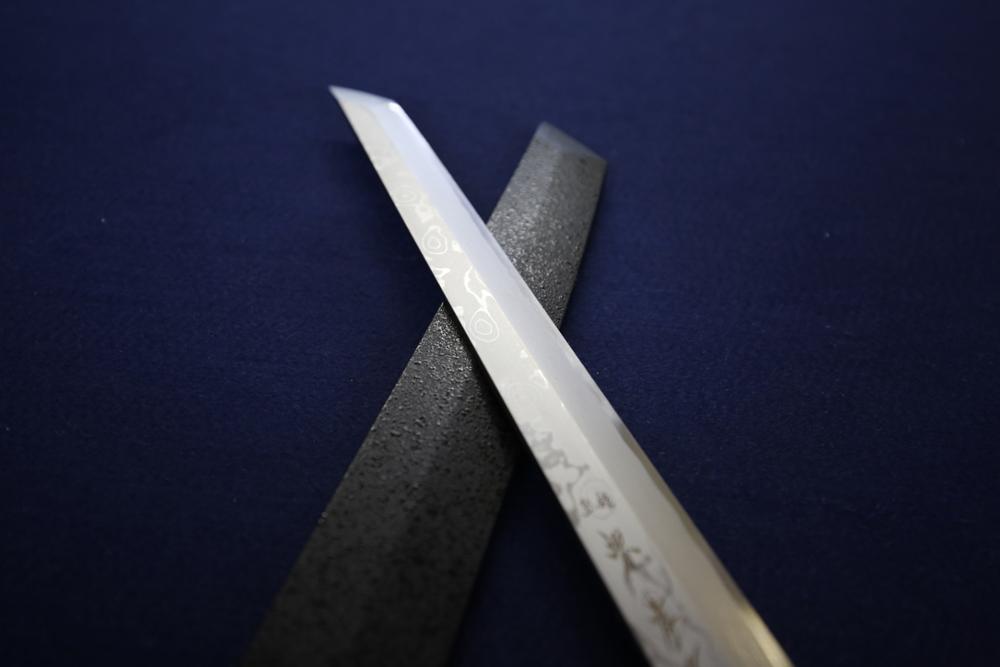 YASUKI BLUE 2 Damascus Japanese Kitchen Knife