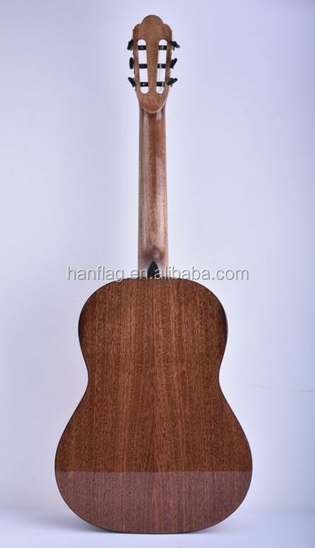 Best Quality Engelmann Spruce Wood Nylon String All Solid Classical Guitar for Concert